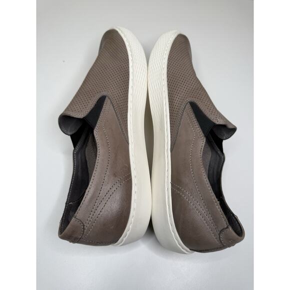 Cole Haan GrandPro Deck Shoe Mens 12M Taupe Grey Slip On Comfort C30776 Loafer - Picture 4 of 9